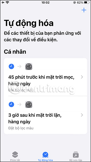 Bật tắt màn hình xám iPhone tự động