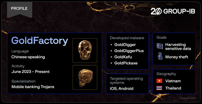 Trojan mới mang tên "GoldDigger"