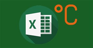 4 cách chèn ký hiệu độ C trong Excel trên tất cả phiên bản