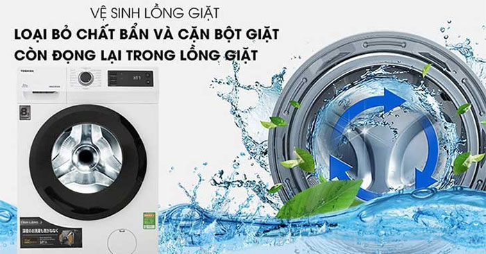 Vệ sinh máy giặt