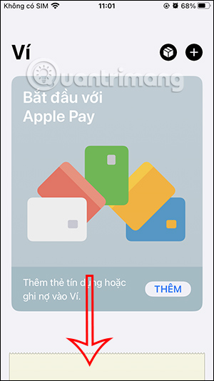 Thẻ thêm vào Apple Wallet