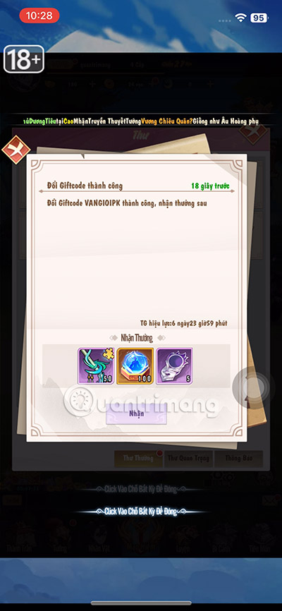 code van gioi pk moi nhat