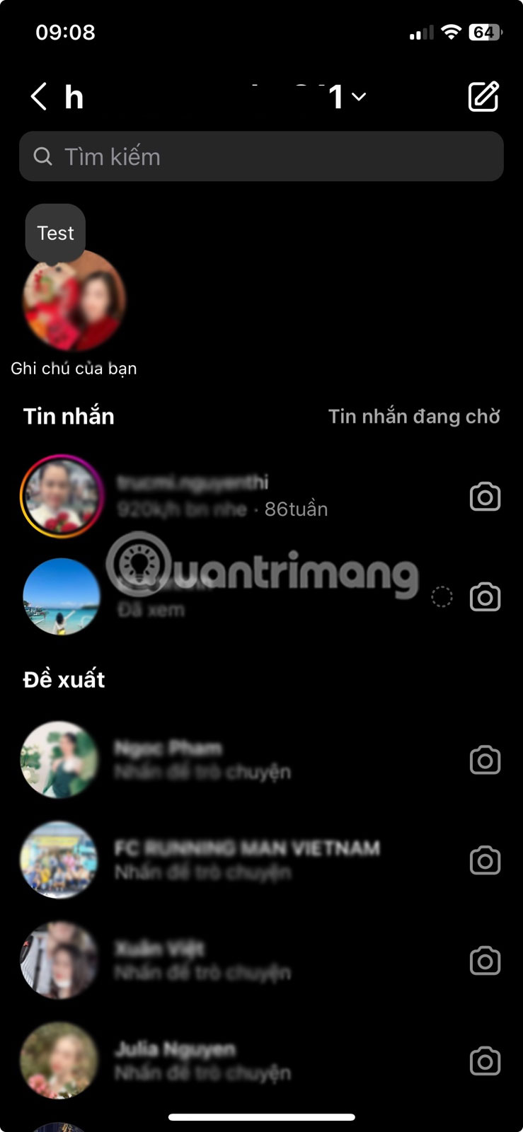 Ghi chú đã đăng