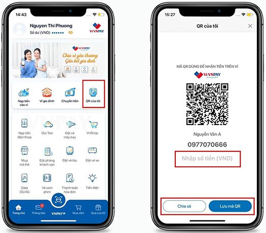 Tạo mã QR thanh toán cho cửa hàng qua VNPAY