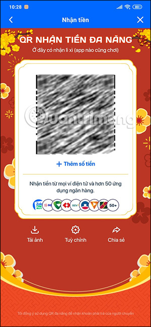 Mã QR cho cửa hàng trên ZaloPay