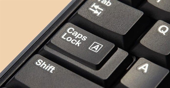 Tắt Caps Lock bằng phím Caps Lock hoặc Shift trong Windows 11