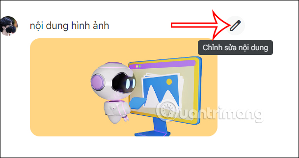 Đổi nội dung chat với Gemini