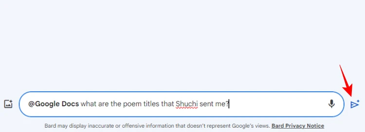 Tập tin Google Docs tìm trên Gemini