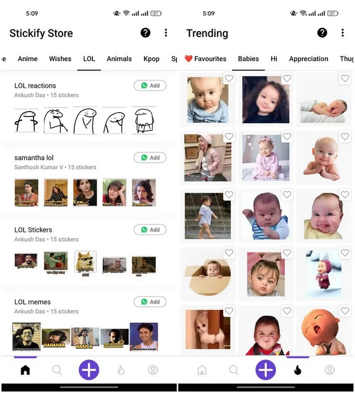 Ứng dụng Stickify