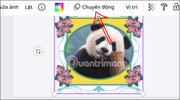 Tạo chuyển động cho ảnh trên Canva