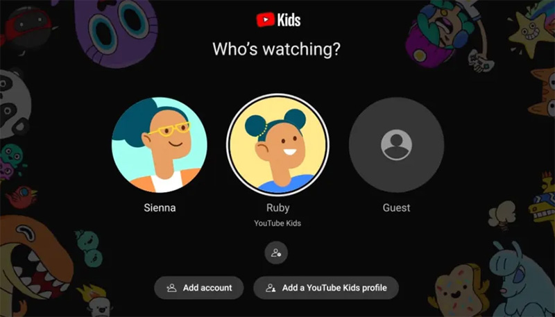 youtube kids ngung hoat dong