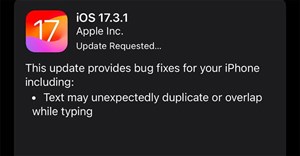 iOS 17.3.1 gặp nhiều lỗi, ngưng cập nhật ngay