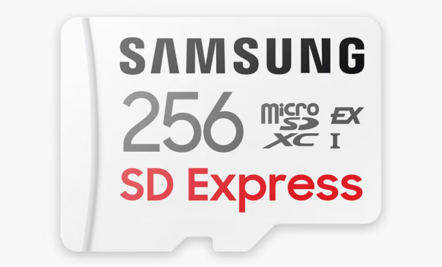 Samsung microSD Express 256MB