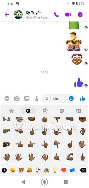 Màu emoji mới