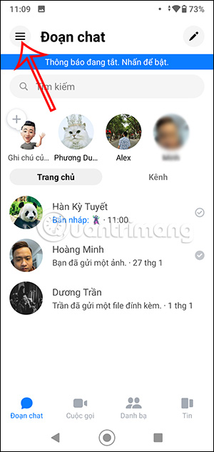 Tùy chỉnh Messenger