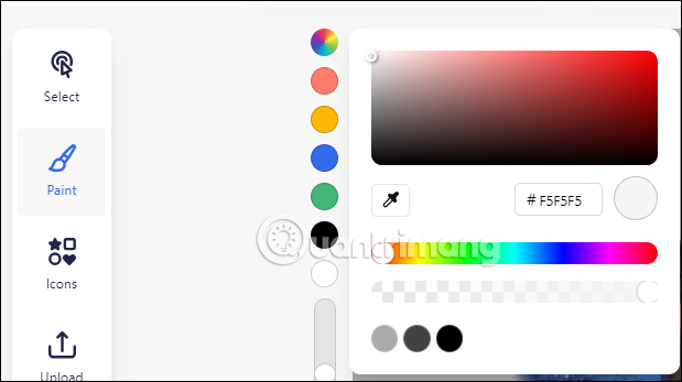 Chỉnh nét vẽ trên Freepik