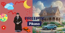 Cách tạo ảnh từ nét vẽ trên Freepik rất nghệ thuật