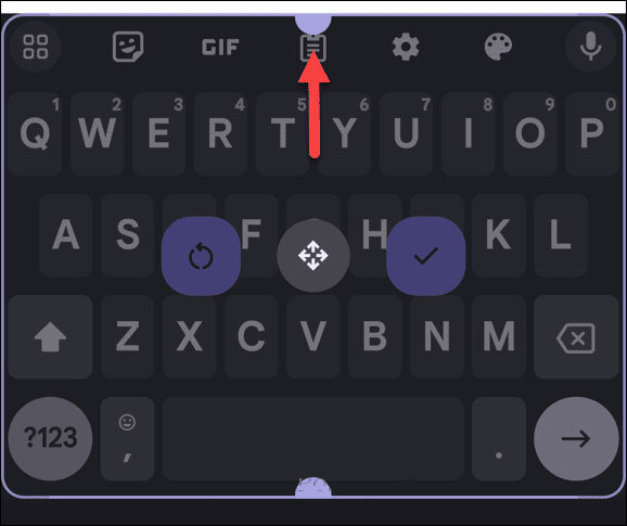 Bàn phím Android đạt kích thước tối đa