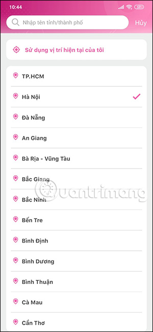 Vị trí của bạn