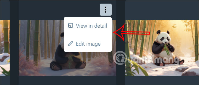 Tùy chỉnh ảnh tạo trên Freepik