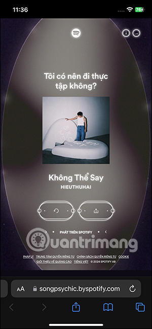 Chiếc nhạc tiên tri Spotify