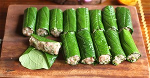 Hướng dẫn làm chả cá lá lốt