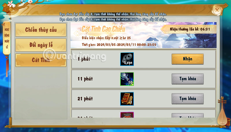 ảo mộng tru tiên code