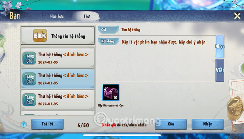 ảo mộng tru tiên code
