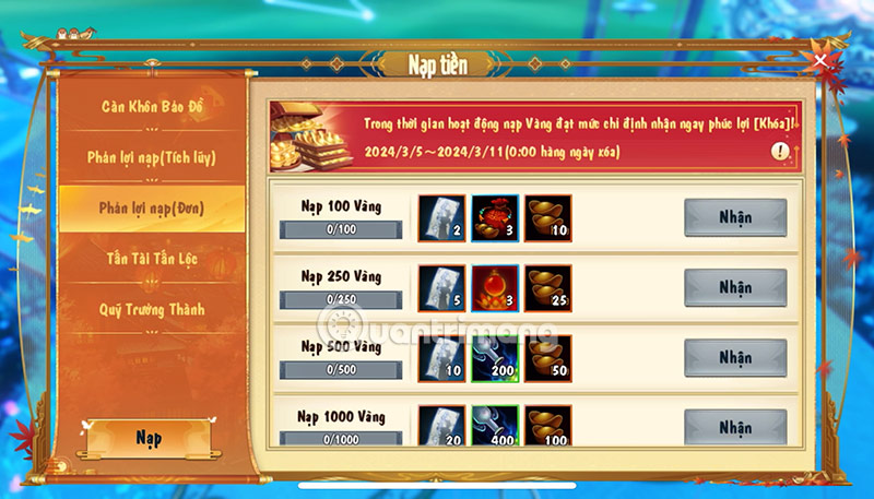 ảo mộng tru tiên code