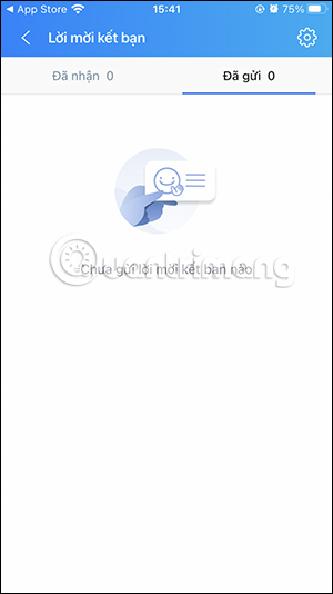 Thu hồi lời mời kết bạn Zalo