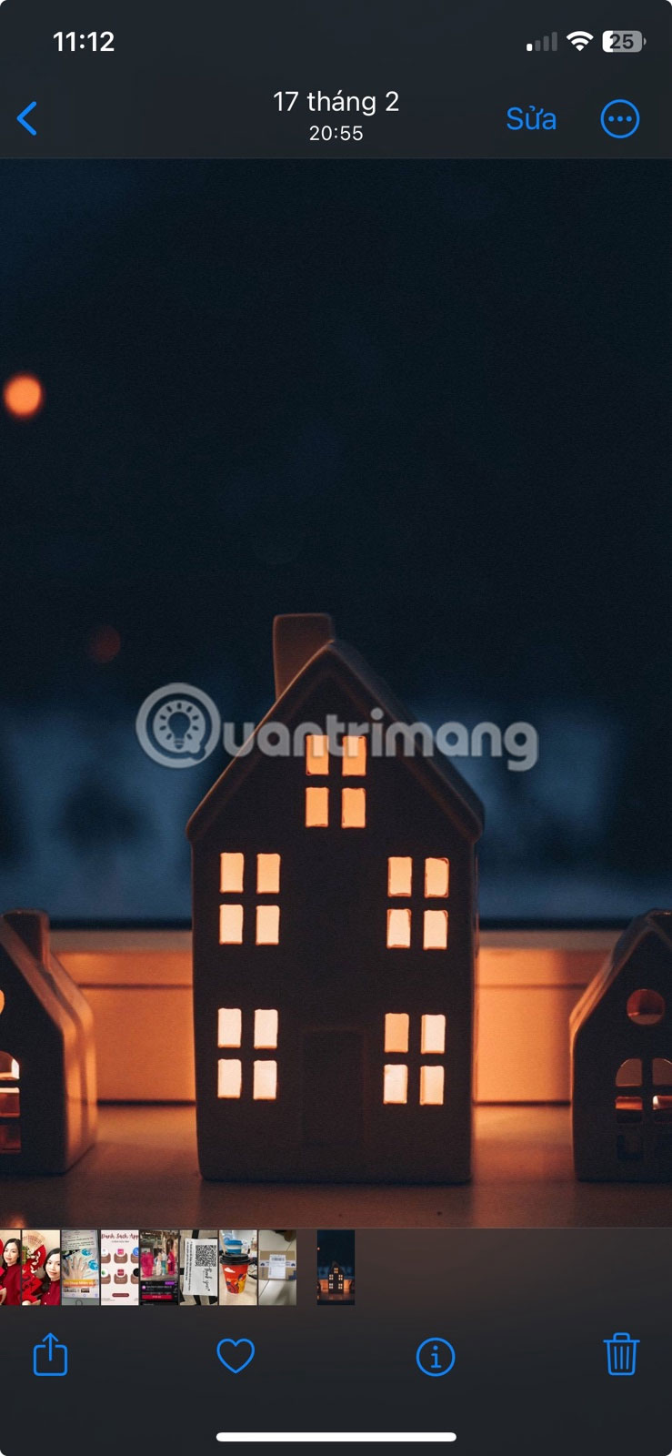 File ảnh sẽ ở trong ứng dụng Ảnh