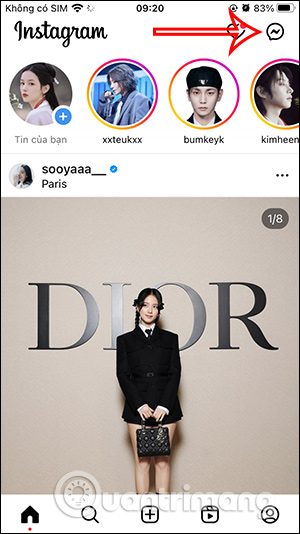 Tin nhắn Instagram