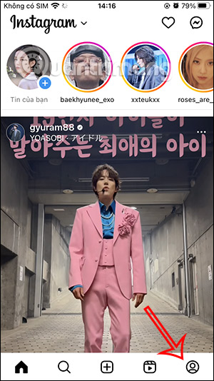 Tài khoản Instagram