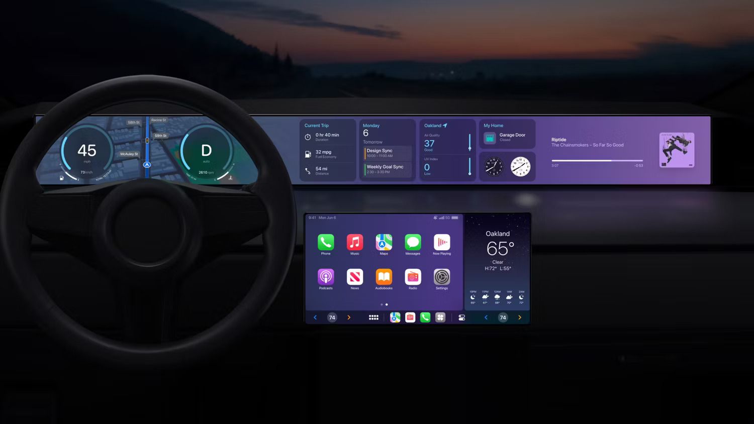 Apple CarPlay thế hệ tiếp theo