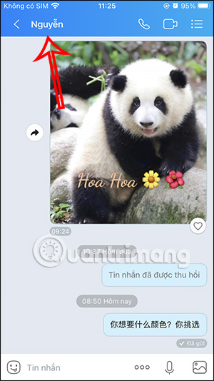 Tài khoản Zalo