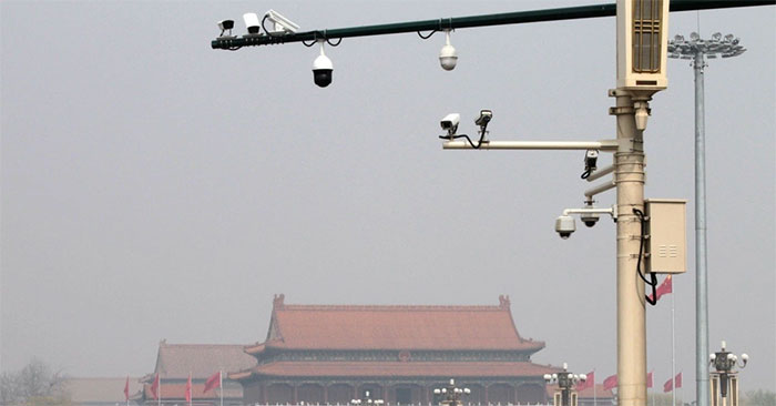 Camera trong hệ thống Skynet của Trung Quốc (Ảnh: SCMP).