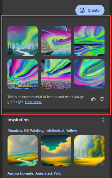 Tạo theme AI trên Chrome 