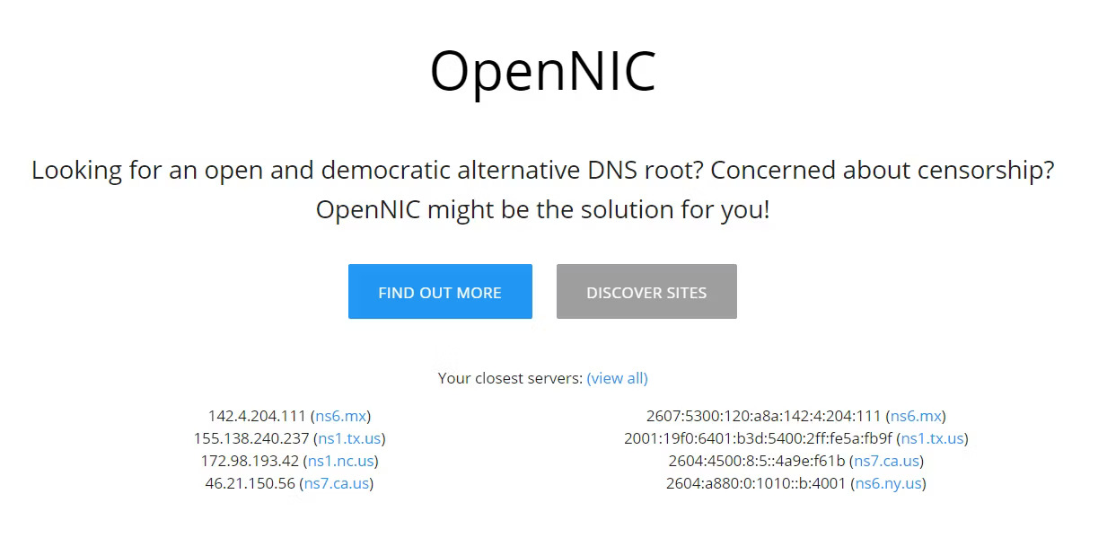 OpenNIC