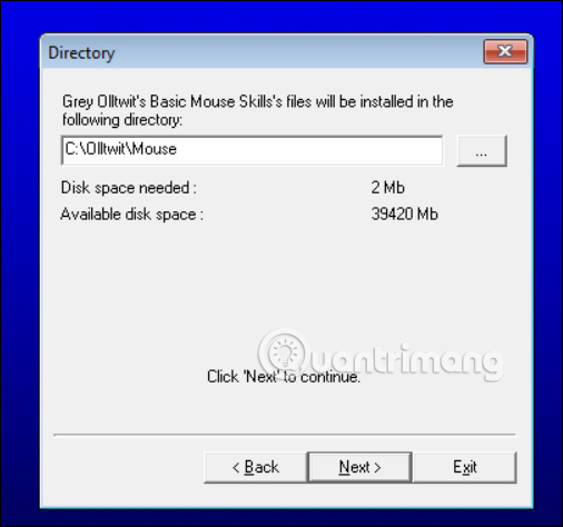 Cài đặt Basic Mouse Skills