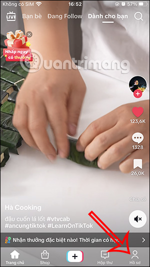 Hồ sơ TikTok
