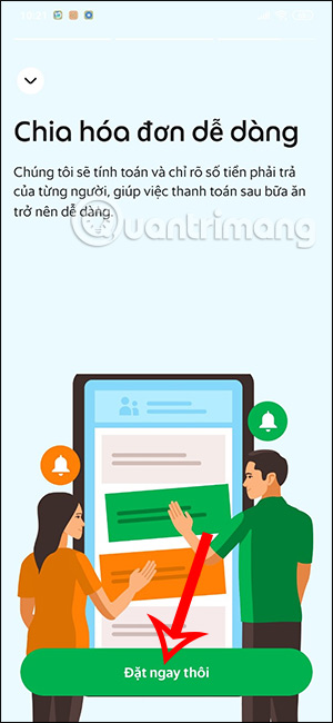 Đặt đơn nhóm GrabFood
