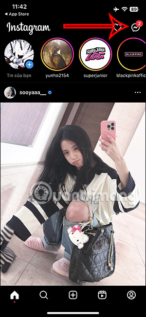 Tin nhắn Instagram