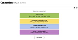 Game Connections của NYT là gì? Chơi như thế nào?