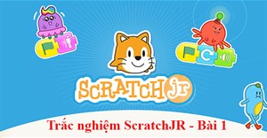 Trắc nghiệm ScratchJR cơ bản - Bài 1 có đáp án