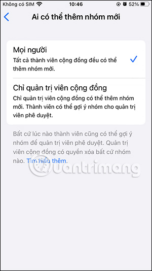 Ai có thể thêm nhóm cộng đồng WhatsApp