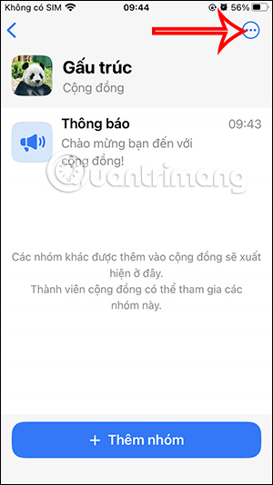 Tùy chỉnh cộng đồng WhatsApp