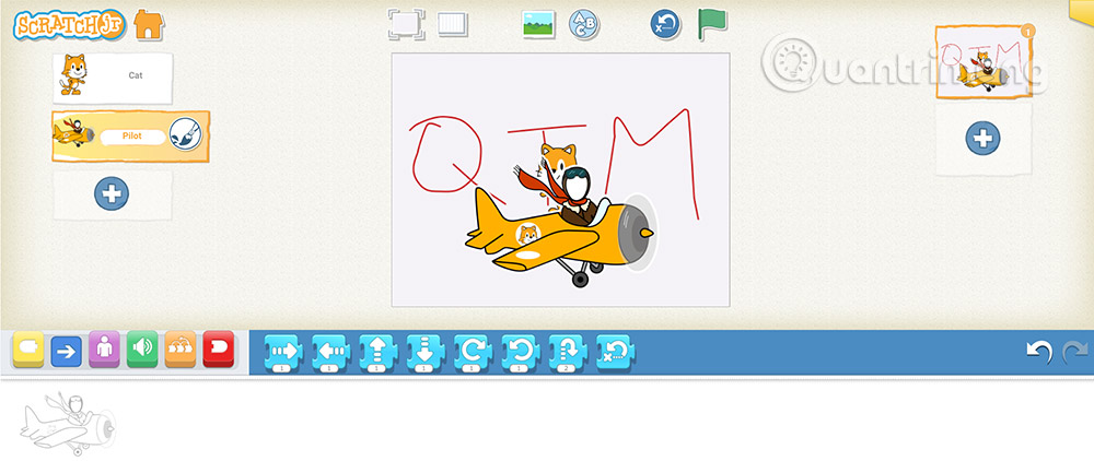 Nhân vật mới chương trình ScratchJR