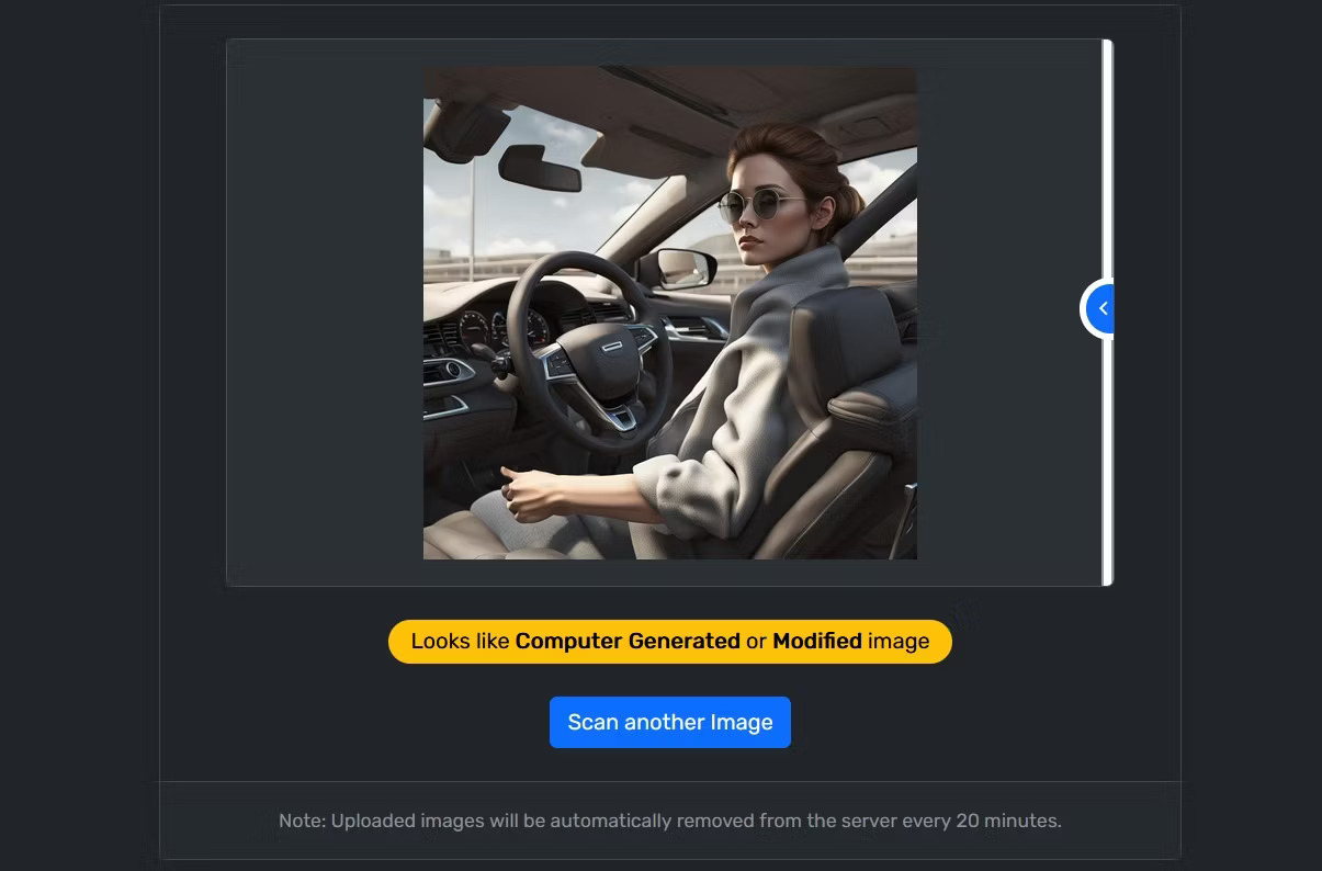 Fake Image Detector phát hiện hình ảnh AI
