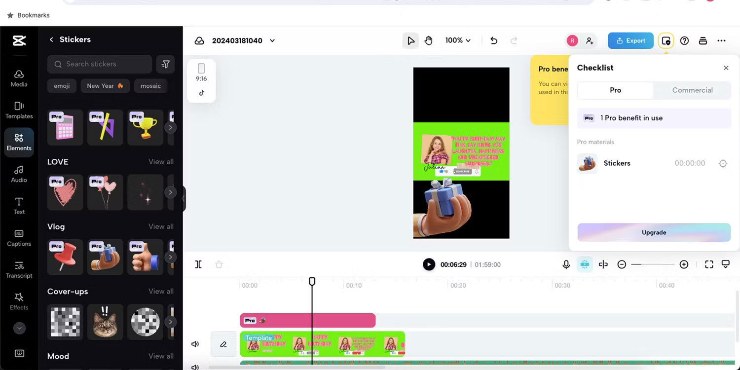 Tính năng của CapCut Pro