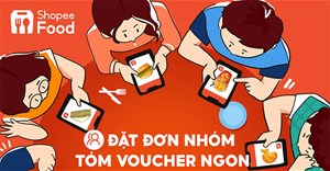 Cách đặt đơn nhóm trên ShopeeFood